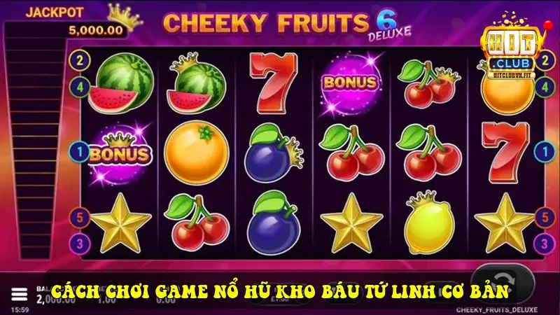 Cách chơi game Nổ Hũ Kho Báu Tứ Linh cơ bản